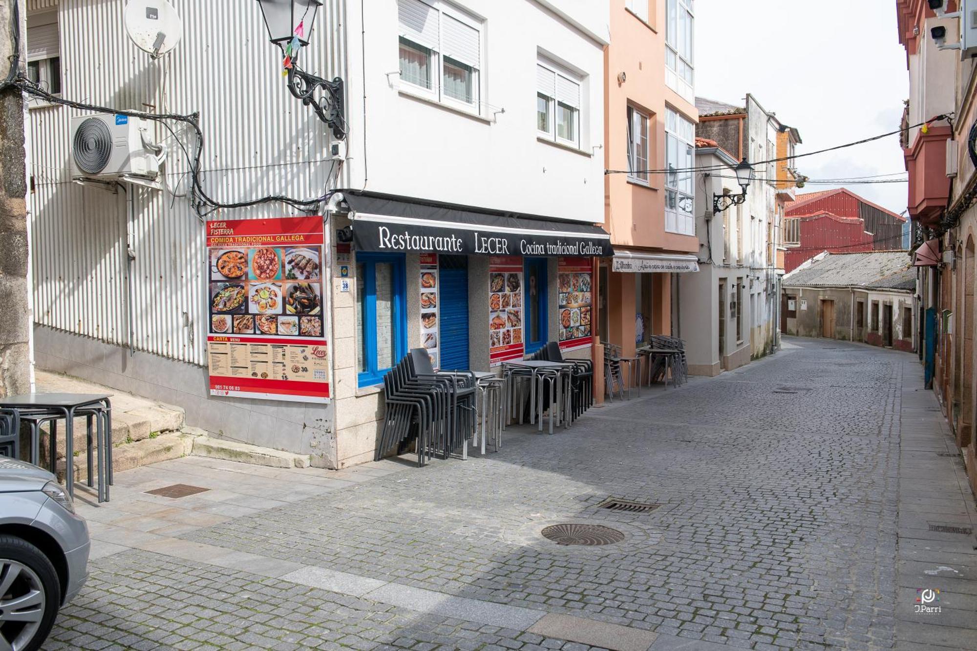 Apartamento O Tranvia En El Centro De Finisterre Exteriör bild